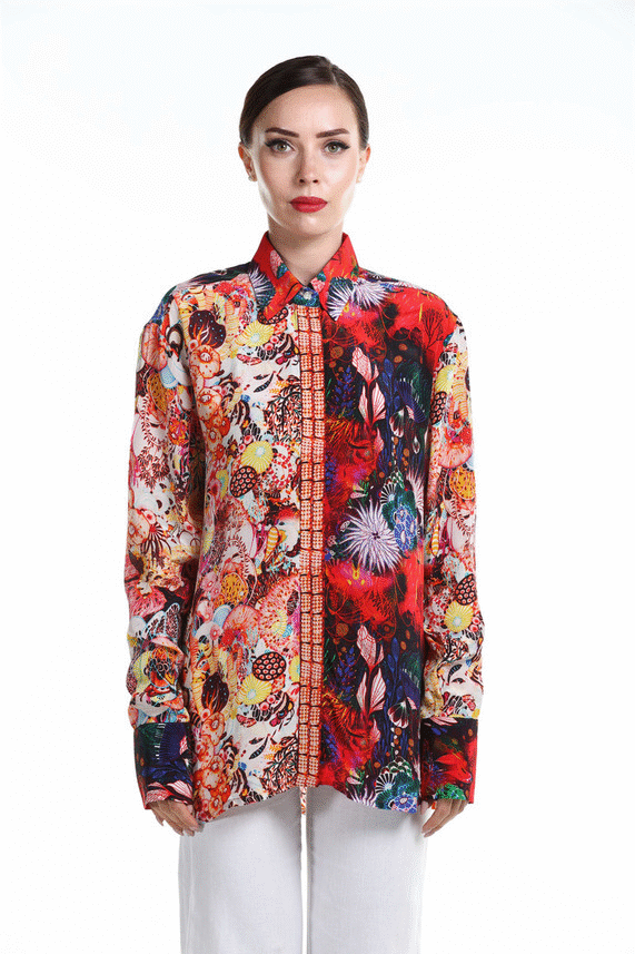 CORRALLE - COLLAR SHIRT - TheSwankStore