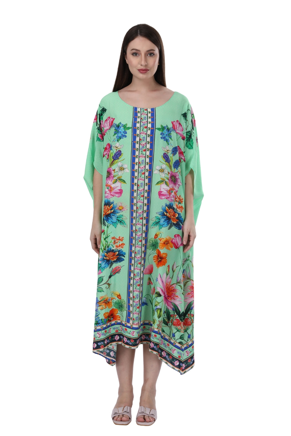 AMOUR GARDENIA - BOX KAFTAN - TheSwankStore