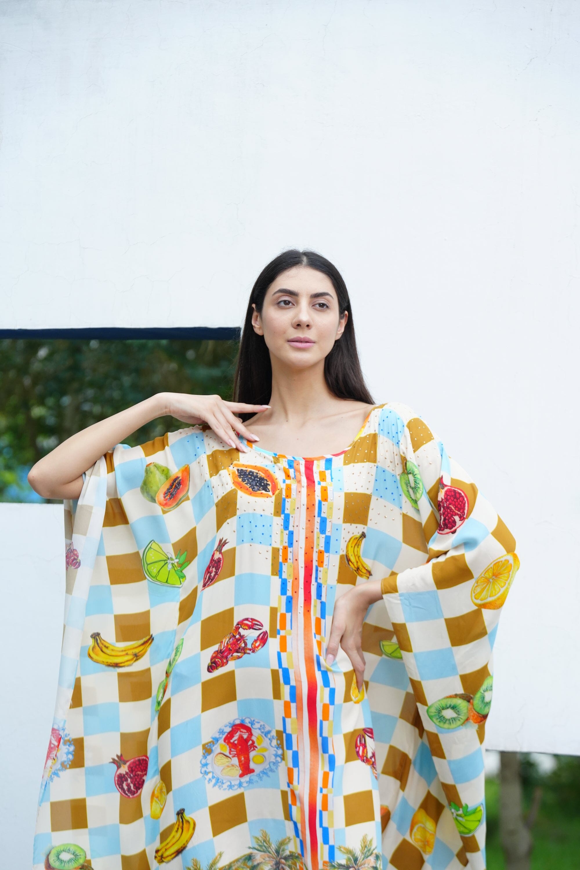 LUCCIANO - SHORT KAFTAN - TheSwankStore