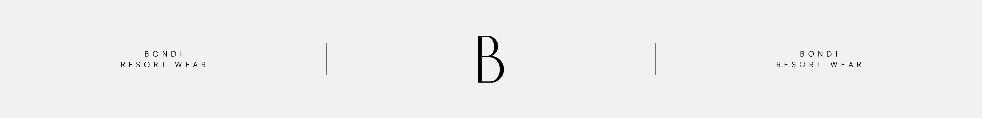 Bondi resort wear footer image