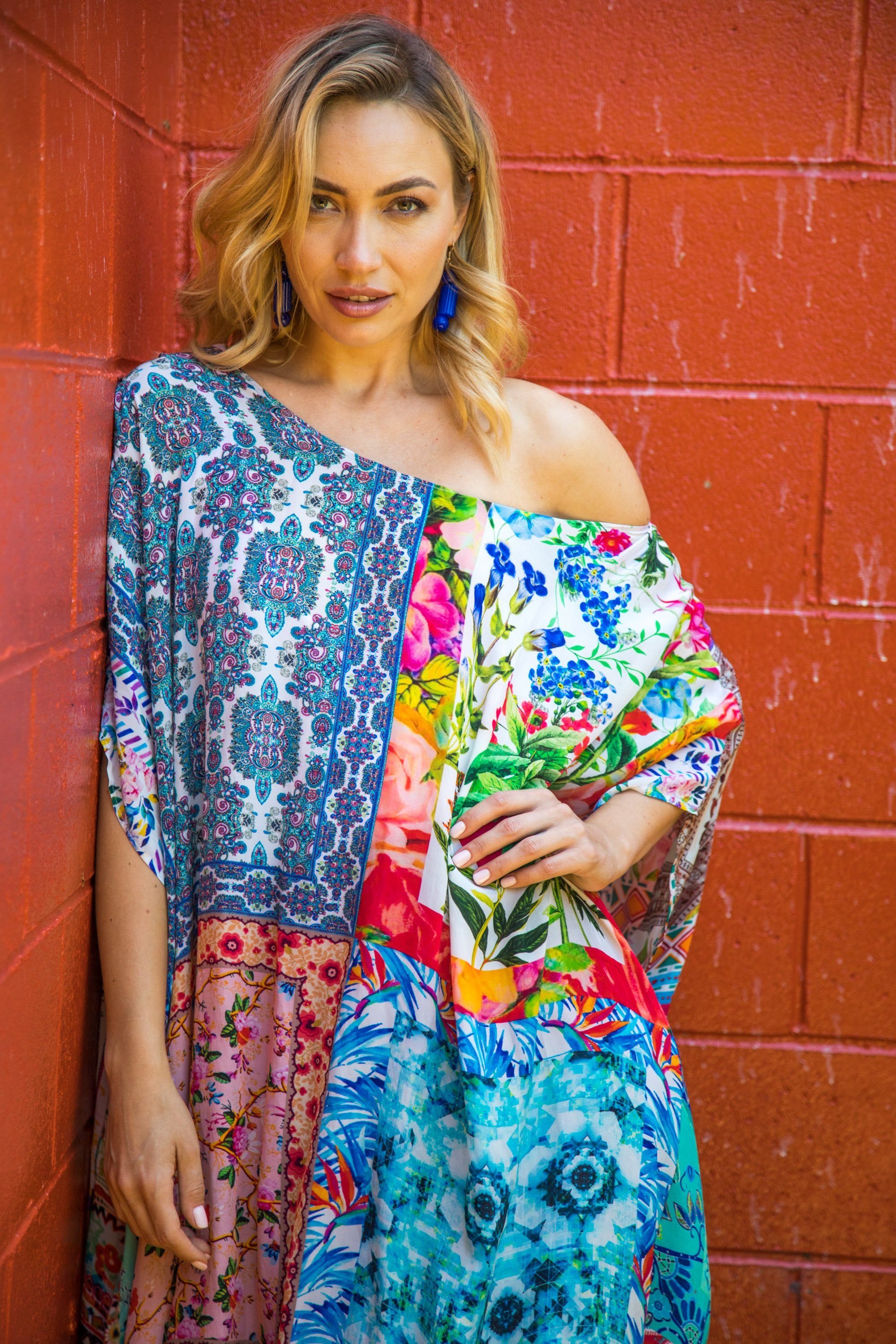 DAMASCUS - BOX KAFTAN - TheSwankStore