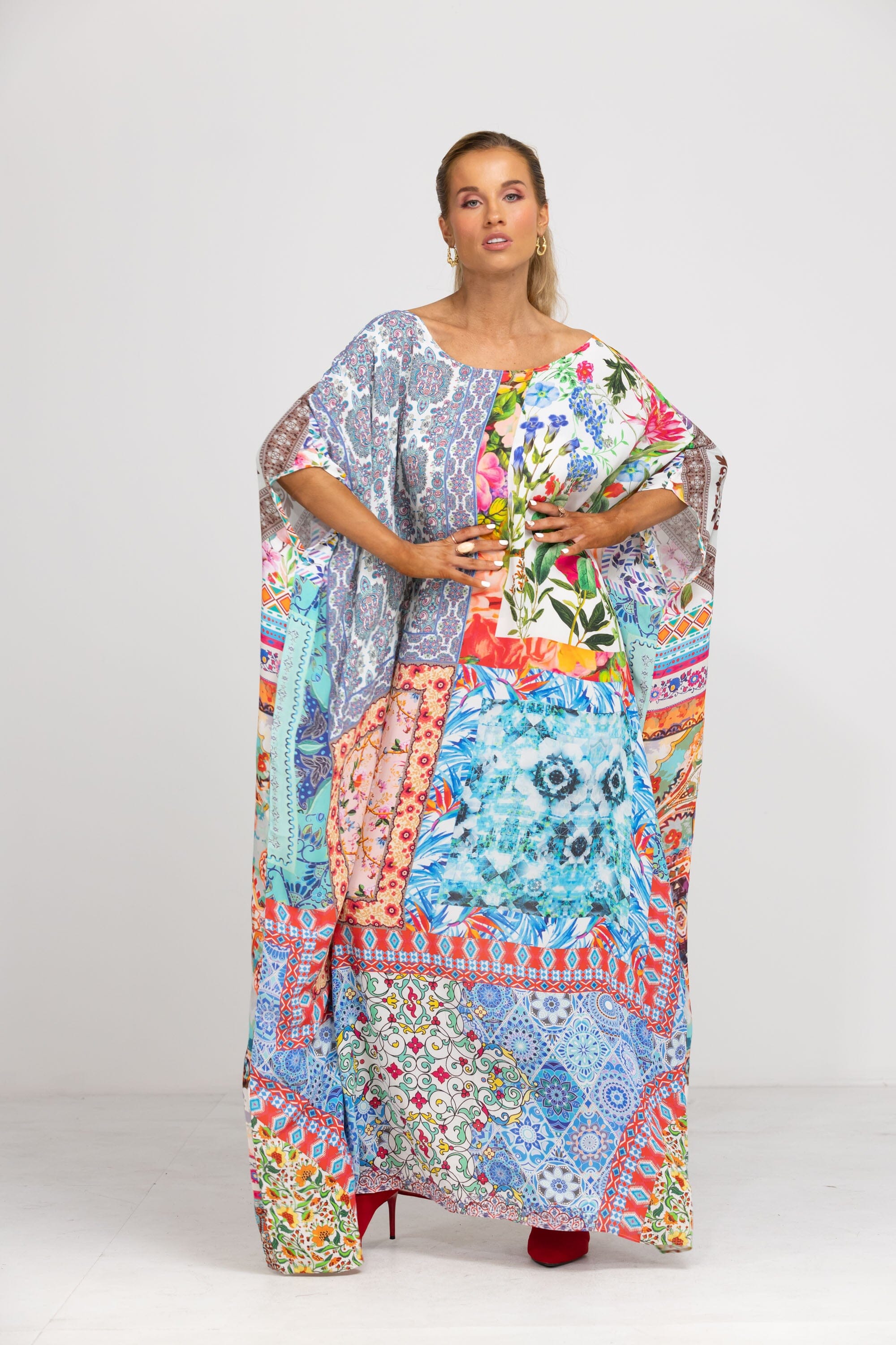 DAMASCUS - BOX KAFTAN - TheSwankStore