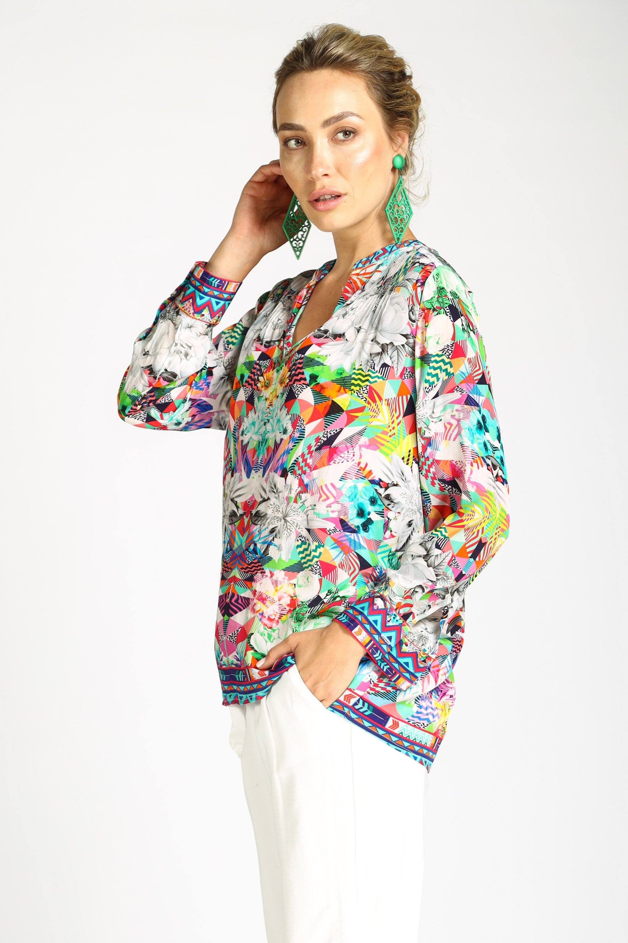 THE ARIA - MILANO SHIRT, WITHOUT COLLAR - TheSwankStore